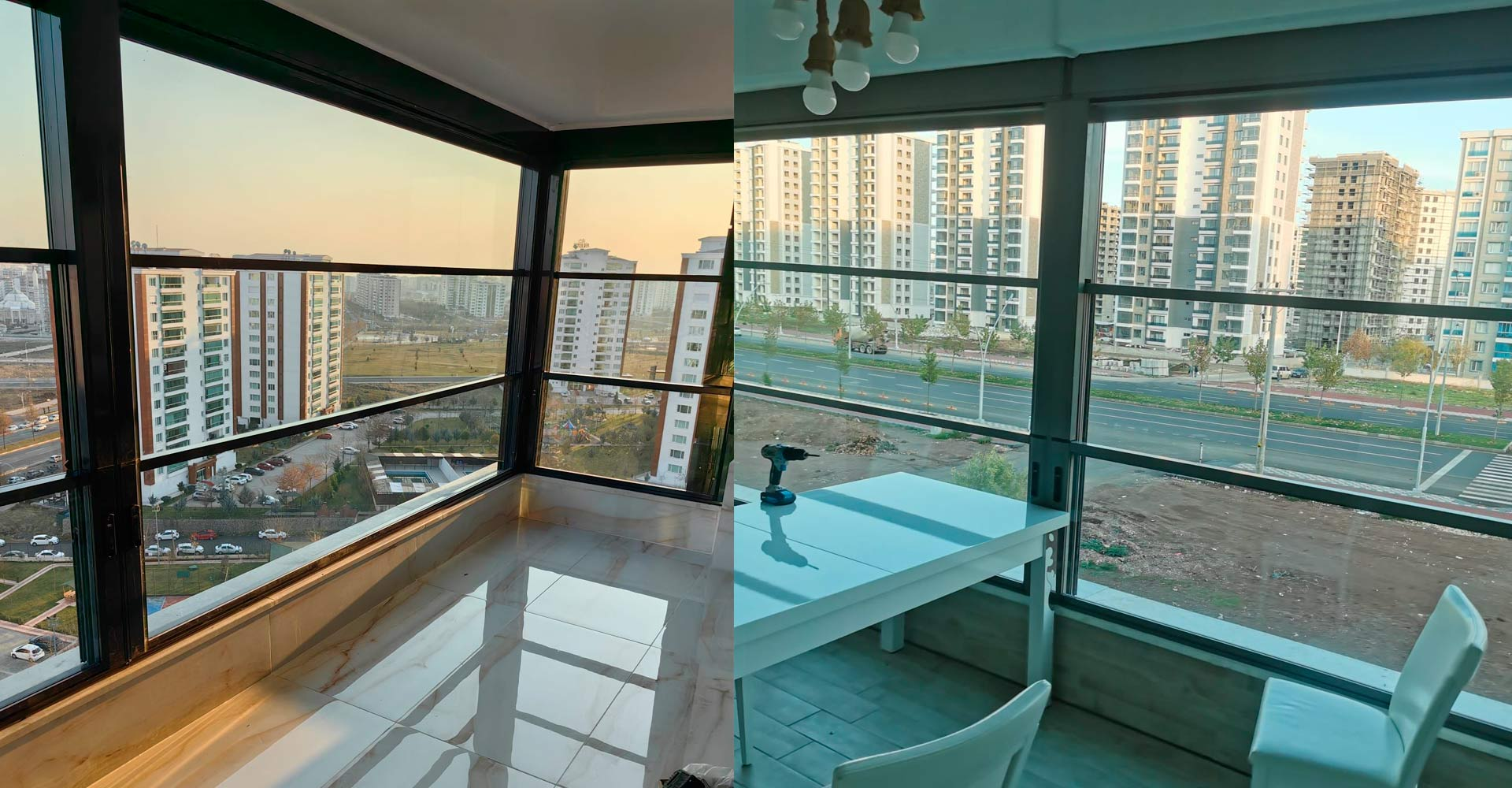 GİYOTİNLİ CAM BALKON